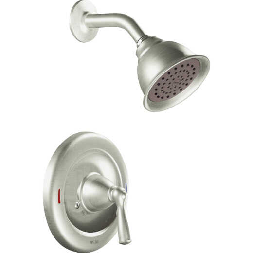 Moen Banbury Posi-Temp 1-Handle Lever Shower Faucet, Spot Resist Brushed Nickel
