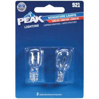 PEAK 921 12.8V Mini IncandescentAutomotive Bulb (2-Pack)