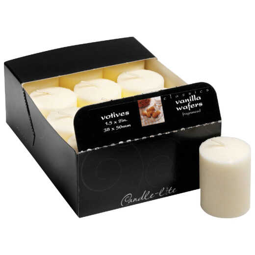 Candle-Lite Essentials Classic Vanilla Votive Candle