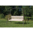 Jack Post Country Garden Steel 71-1/2 In. W. x 48 In. D. x 66-3/4 In. H. Brown Swing Frame Image 4
